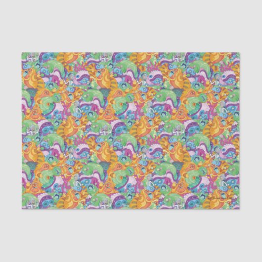 リックアポカリプスパーティーエイリアンパターン 薄葉紙 (正面)