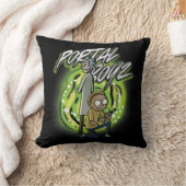 リックアンドモーティ – ポータルボイズ クッション (ブランケット)