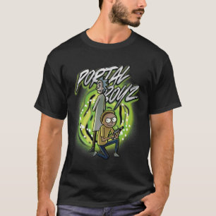リックアンドモーティ – ポータルボイズ Tシャツ