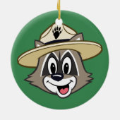 リックレーンジャーのリック|のレーンジャーは直面します セラミックオーナメント (裏面)