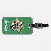 リックレーンジャーのリック|のレーンジャーは直面します ラゲッジタグ (正面横)