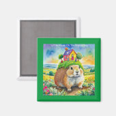 リックロンドンプレーリードグライフ漫画 マグネット (正面/裏面)