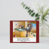 リックロンドンマスカラットヴィエーション弁護士漫画 ポストカード (スタンド正面)