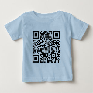 リックロールQRコードRickrolled ベビーTシャツ