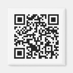リックロールQRコードRickrolled マグネット