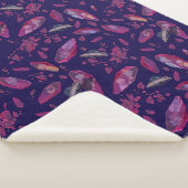 リック・アンド・モーティ・タイム・クリスタル・パターン シェルパブランケット (3/4)