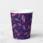 リック・アンド・モーティ・タイム・クリスタル・パターン 紙コップ (裏面)