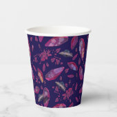 リック・アンド・モーティ・タイム・クリスタル・パターン 紙コップ (正面)