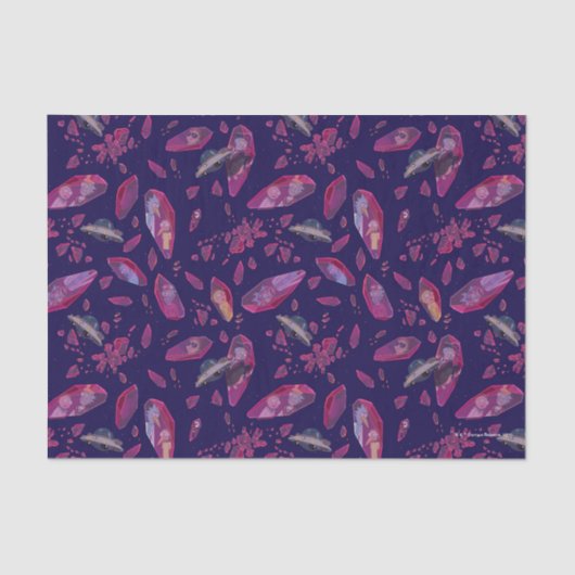 リック・アンド・モーティ・タイム・クリスタル・パターン 薄葉紙 (正面)