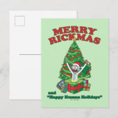 リック・アンド・モーティ | ポータル・リック メリー・リックマス シーズンポストカード (正面/裏面)