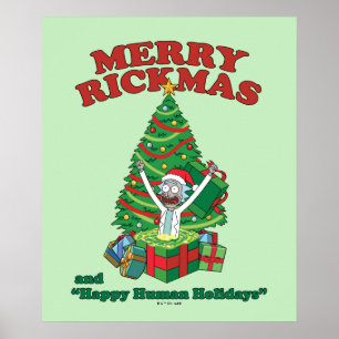 リック・アンド・モーティ  ポータルRick メリー Rickmas ポスター