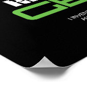 リック・サンチェス・天才引用文・グラフィック ポスター (角)