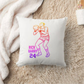 リック・バリー・バスケットボールレジェンドカートゥーン装飾用クッション クッション (ブランケット)