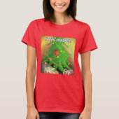 リック・ロンドおもしろいン「フード付きスウェットシャツオーナメント」クリスマスツリー Tシャツ (正面)