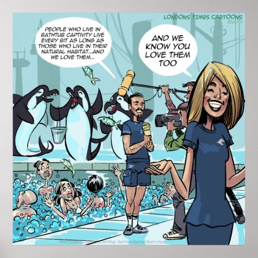 リック・ロンドンオルカのリベンジおもしろいポスター ポスター (正面)