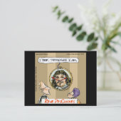 リック・ロンドンマンガおもしろいン・デカルト ポストカード (スタンド正面)