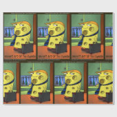 リック・ロンドン古代アートオブティチーズ漫画 ラッピングペーパー (フラット)