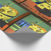 リック・ロンドン古代アートオブティチーズ漫画 ラッピングペーパー (角)