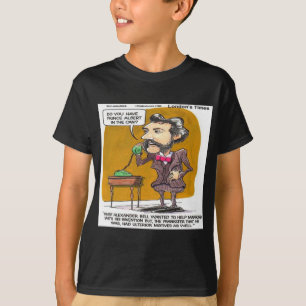 リック ロンドン おもしろい アレクサンダー ベル 電話 いたずら Tシャツ