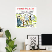 リック・ロンドン おもしろ惑星 トランプ ポスター (ホームオフィス)