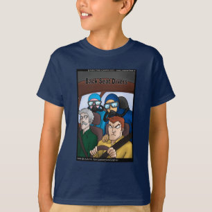 リック ロンドン おもしろ スキューバ ダイビング コミック Tシャツ
