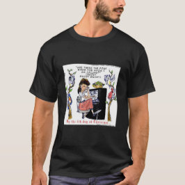 リック・ロンドン・アーネスティーヌ・コーリング・バーズ・クリスマス Tシャツ