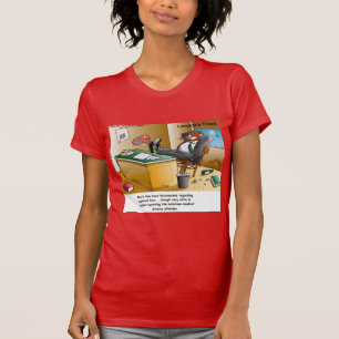 リック・ロンドン・ジャコウネズミ離婚弁護士コミック Tシャツ