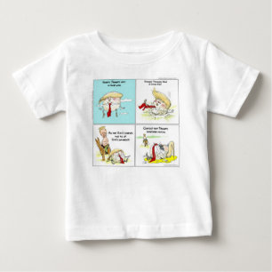 リック・ロンドン "トランプティ・ダンプティ" トランプ おもしろ ギフト ベビーTシャツ