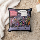 リック・ロンドン「羽の鳥」の枕おもしろい クッション (ブランケット)