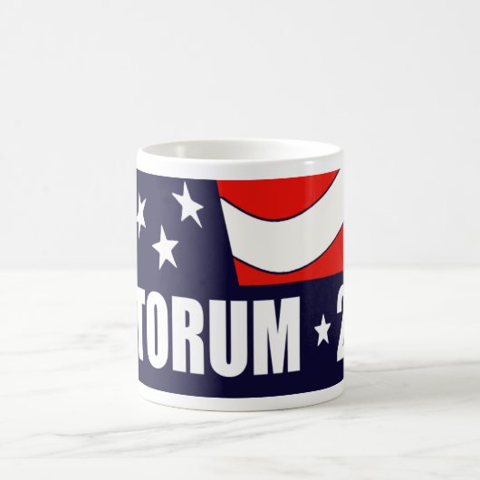 リックSantorumの大統領2016年 コーヒーマグカップ (中央)