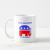リックSantorum コーヒーマグカップ (左)