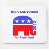 リックSantorum マウスパッド (正面)