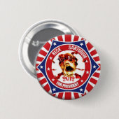 リックSantorum 2012年のPin 缶バッジ (正面&裏面)