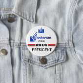 リックSantorum 2016年 缶バッジ (インサイチュ)