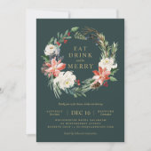 リッシホリデイリースパーティの招待状 招待状 (正面)