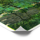 リッジからカリフォルニア州ドナー湖 ポスター (角)