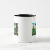 リッジからカリフォルニア州ドナー湖 マグカップ (中央)