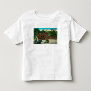 リッジのルートのSandburgの頂上のホテル トドラーTシャツ