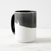 リッジの用心深いトナカイ マグカップ (正面左)