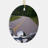 リッジの青いパークウェイの景色のルート セラミックオーナメント (右)