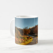 リッジの青いパークウェイ コーヒーマグカップ (正面左)