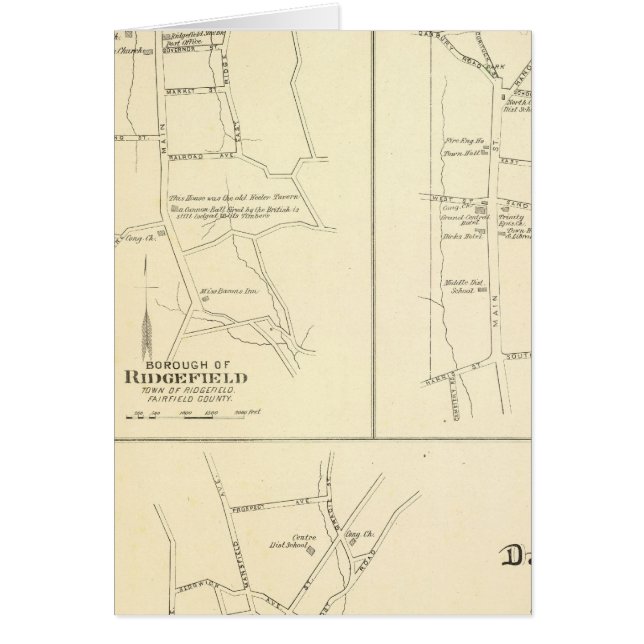 リッジフィールド、ニュートン、ダリエン (正面)