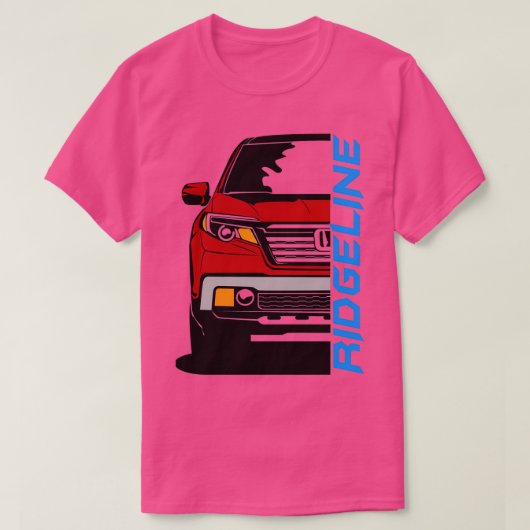 リッジラインレッドブルゴーニュ2020  Tシャツ (デザイン正面)