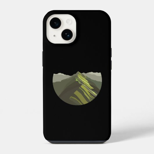 リッジ iPhoneケース (裏面)