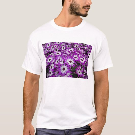 リッセのキュケンホフ庭園の花柄 Tシャツ (正面)