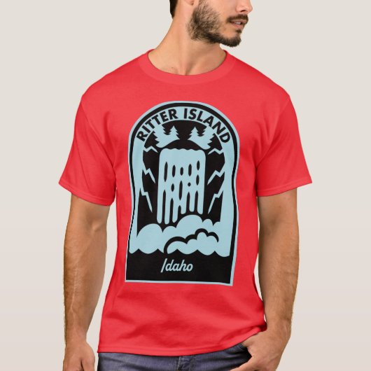 リッター島 アイダホ州 Tシャツ (正面)