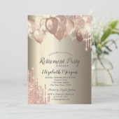 リッター気球シャンパン定年 招待状 (スタンド正面)