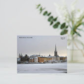 リッダーホルメン、ストックホルム、写真… ポストカード (スタンド正面)