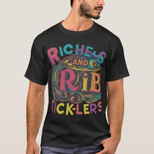リッチとリブ・チッカーだ」 Tシャツ (正面)