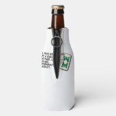 リッチア熱狂するシアンマージャンシーン引用文クラシック ボトルクーラー (ボトル裏面)